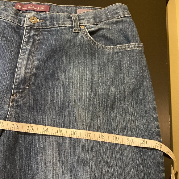 Gloria Vanderbilt Amanda Stretch Jean Size 16 - Picture 8 of 10